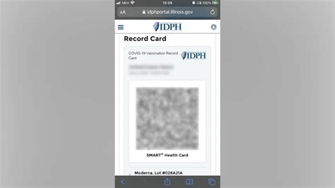 SMART Health Card Illinois verifies CO